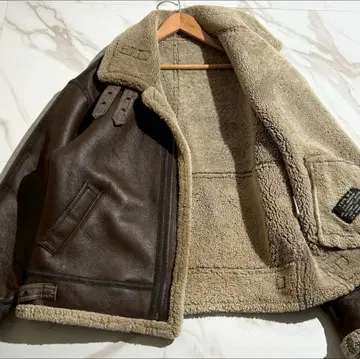 플라이트 자켓 무스탕 자켓 B-3 양가죽 램 가죽 양가죽