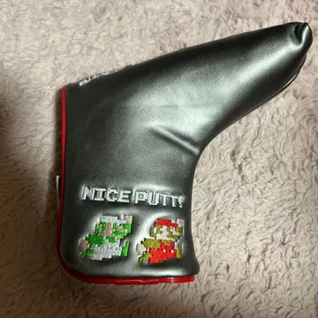 새상품 슈퍼 마리오 퍼터용 골프헤드커버