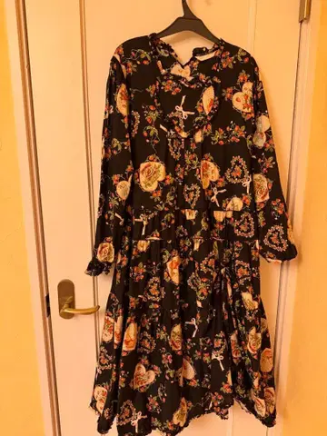 핑크하우스 Rambling Hearts 미디 원피스