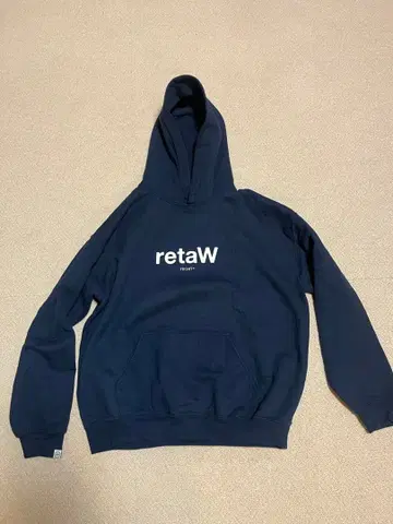 리토우 플래그먼트 후디 네이비 L 사이즈