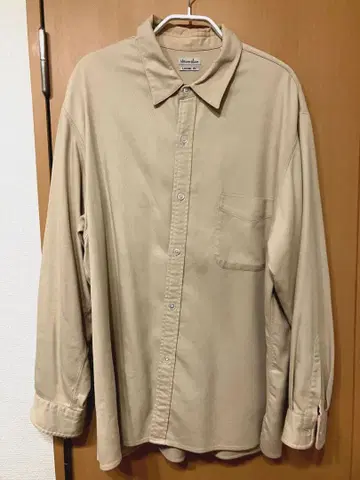 steven alan LOOSE FIT 긴팔 셔츠 베이지