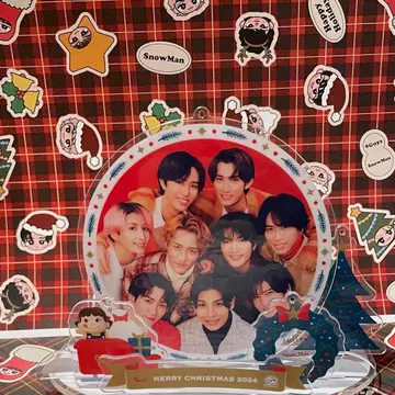 SnowMan 크리스마스 아크릴 스탠드