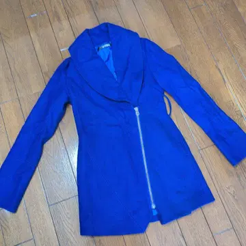 LIP SERVICE 지퍼 코트 파랑