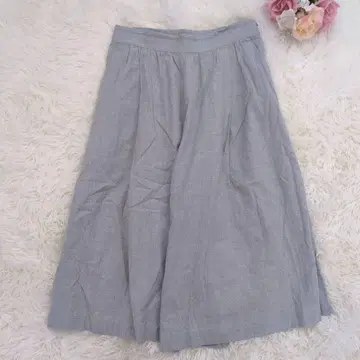 HUMAN WOMAN 와이드 팬츠 크롭 그레이 L