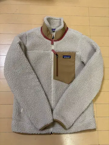 patagonia 플리스 자켓 S 크림