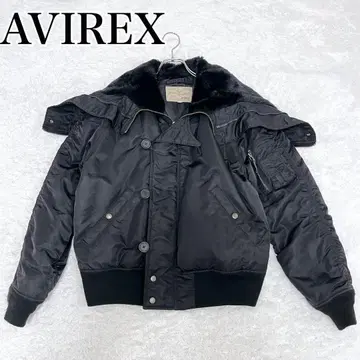 새상품급 Avirex 플라이트 자켓 N-2B 블랙
