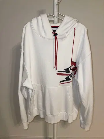 조던 후드티 화이트 XL 사이즈