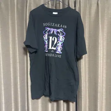 노기자카46 12th LIVE 블랙T셔츠