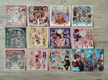 지박소년 하나코 군 복각 미니 색지 11장 컴프 세트와 캔버스 보드