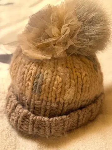 사크튤 니트 모자