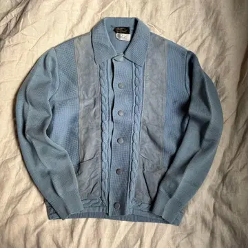 70년대 유고슬라비아 제조 니트 자켓