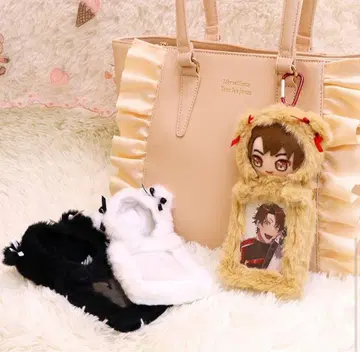 허그 인형 트레이딩 카드 케이스 브라운 S 사이즈 2개