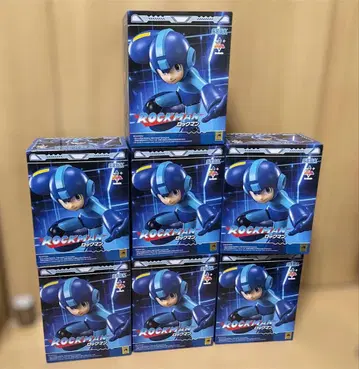 록맨 ROCKMAN Luminasta 피규어 7세트