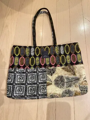 [ 미사용 ] 미나 페르호넨 패치워크 토트백