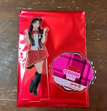 오구리 유이 AKB48 웬디즈 콜라보 한정판 아크릴 스탠드