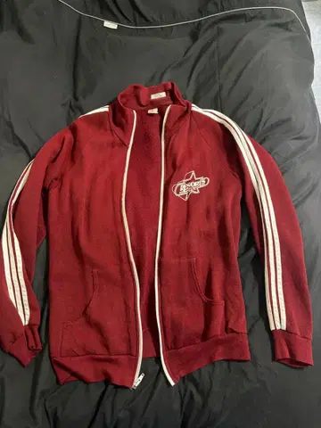 트랙 자켓 빨간색 헤이세이 y2k 빈티지 구제 의류 레어