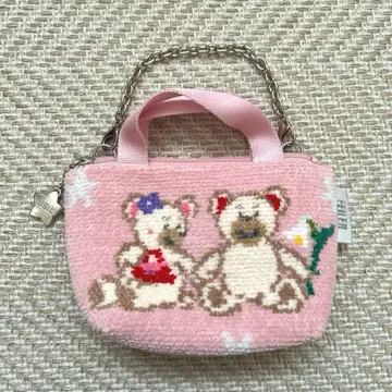 페이러 리베&릴리아 사이드 파우치 페일 핑크