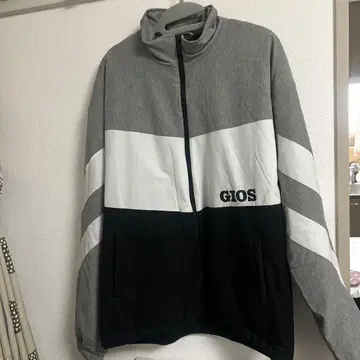 GIOS 다운 자켓 LL 그레이/화이트/블랙