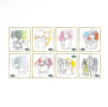 나의 히어로 아카데미아 원화전 색지 컬렉션