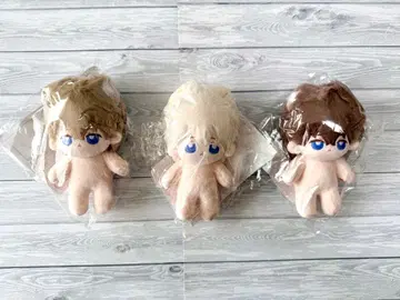 무속성 봉제 인형 10cm 3체 세트
