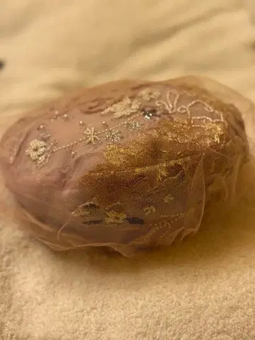 서클 튤 베레모