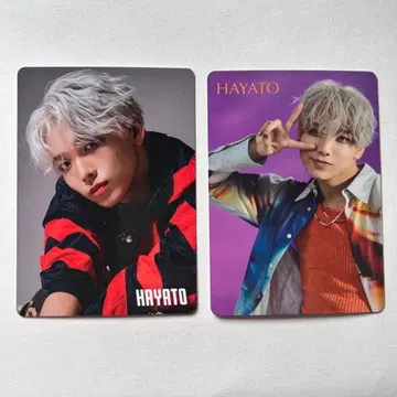 타워 레코드 트레이딩 카드 2종 HAYATO