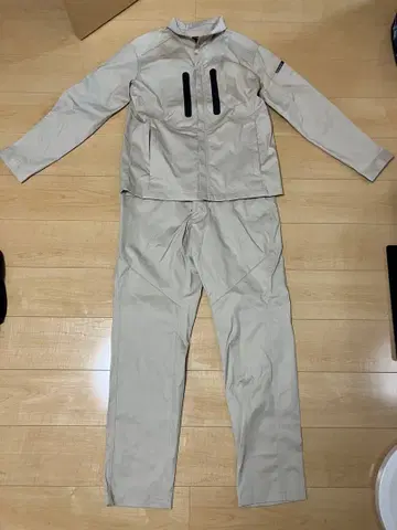 XEBEC 베이지 자켓 팬츠 세트 LL