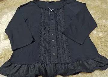 핑크하우스 티셔츠 가디건 블랙