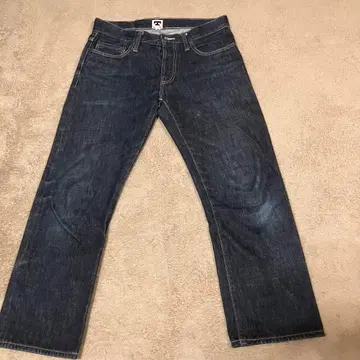 TELLASON 30 콘 데님 스트레이트 데님 빨간 귀 레어