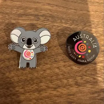 만박 호주 핀 배지 세트