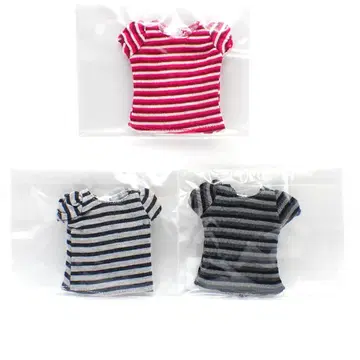 리카짱 캐슬 22cm 사이즈 반팔 상의 3세트 3543