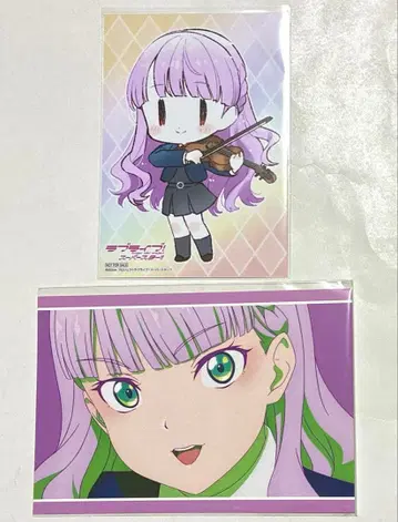 러브 라이브! Liella! magazine 혜택 브로마이드 엽서