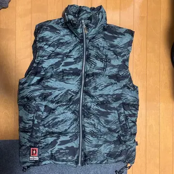 DOG TOWN 카모 패턴 베스트 M 사이즈