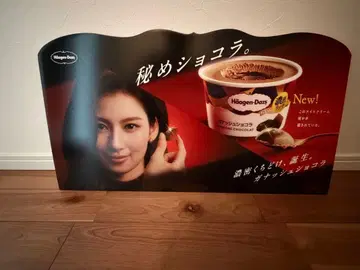 하겐다즈 TWICE 사나 가나슈 쇼콜라 특대형 보드