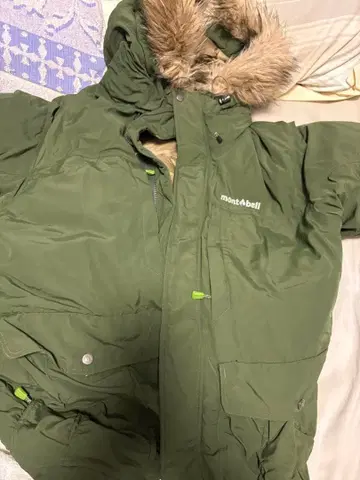 mont-bell 다운 자켓 올리브 그린