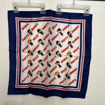 패티&지미 스카프 쇼와 레트로 드라 빌리 레어 산리오