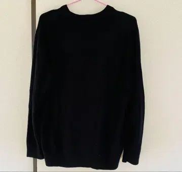 블랙 X L 유니클로 캐시미어 100% 스웨터