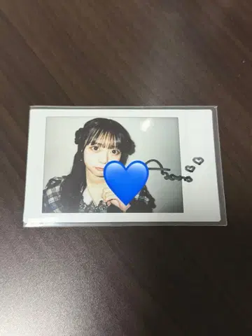 마스다 아야노 친필 사인 폴라로이드