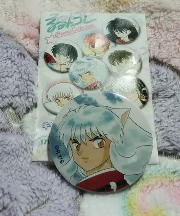 이누야샤 캔뱃지 루미콜레