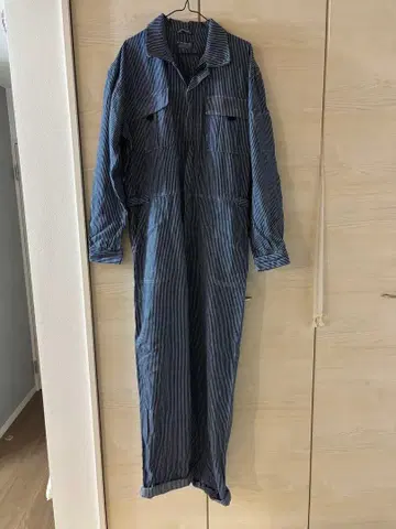 BIG RUN II 스트라이프 오버롤 LL 구제 의류