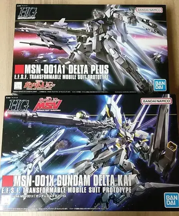 HG 2체 1세트 델타 시리즈 델타 카이 & 델타 플러스