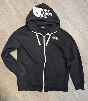THE NORTH FACE 블랙 집업 후드티 L 사이즈