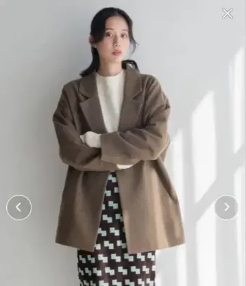 더블 페이스 루즈 자켓