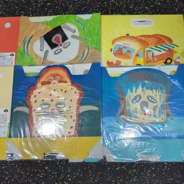 브로콜리 복권 빵도둑 F상 파일 박스 4개 세트