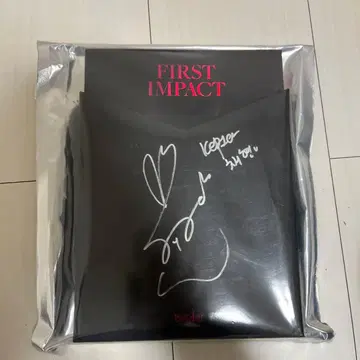Kep1er FIRST IMPACT 최현 친필 사인