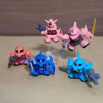 SD 건담 풀컬러 5종 세트