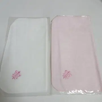 백합 학원 타월 손수건 2장 세트