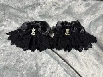 ALICE and the PIRATES 소매 고정 장식 블랙