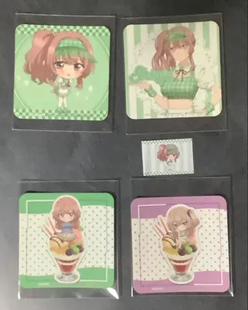 그 비스크돌은 사랑을 한다 스마일 베이스 카페 다이너 코스터 세트