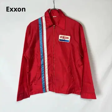 Exxon 엑손 레이싱 자켓 TALON ZIP 빈티지 M
